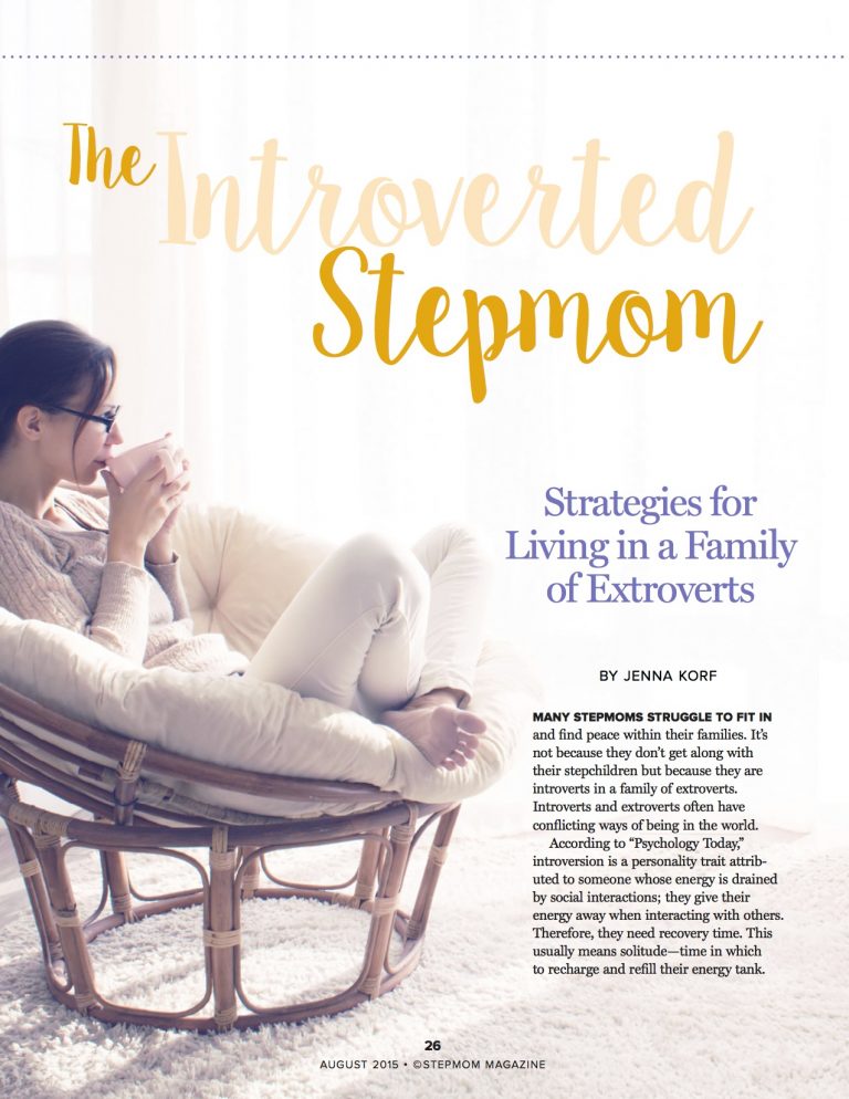 The Introverted Stepmom Stepmom Magazine