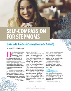 Self-Compassion for Stepmoms